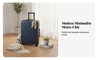 Lightweight Travel Suitcase Japanese Design Hardside Luggage for Students