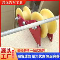 Manual Rope Puller with Pulley for Wall Work, Heavy Duty Winch, Electric 12V