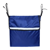 Walkers Rear Bag Multiple Pockets Organizer Bag Lightweight Mobility Aid Accessory Hanging Storage Pouch for Hospital, Rehabilitation