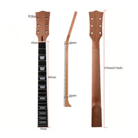 Electric Guitar Replacement Neck Adjustable Both Ways Adjustable Neck Reinforcement Rod Rod LP Guitar Fretboard Rolled Edges