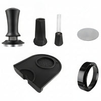 4 Pieces 51mm Espresso Tamper Bundle Stainless Steel Portafilter Accessory Kit