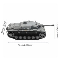 1:72 Scale German Assault Ready to Display WWII StuG III F Model