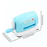 Manual Die Cutting Machine Educational Toy Hand Crank Craft Cutter Giftable Scrapbooking Cutter for Classroom