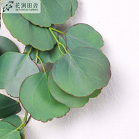 仿真藤条手感尤加利1.5米金钱叶仿真绿植 森系婚庆拍摄装饰藤条