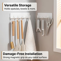 Cabinet and Boat Dispensing Paper Towel Holder for Kitchen, Metal Roll with Strong Suction for Cleaners