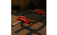 Combo Grip Hexagonal Bar Black Frame Deadlift Hexagonal Bar Chrome Sleeves Strength Equipment for Gym