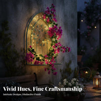 Semi-Circle vertical Planter long-lasting Plant Holder Easy Installation for Living Room