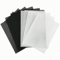 20 Pieces PVC Mesh Sheet Thin Perforated Plastic Sheet Long-Lasting