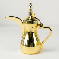 Arabic Traditional Coffee Pot Decorative Authentic Middle Eastern Coffee Pot for Home Entertaining, Cafes, Weddings
