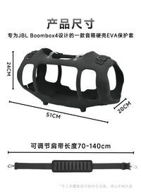 EVA Protective Case for JBL Boombox 4 Speaker with Shoulder Strap