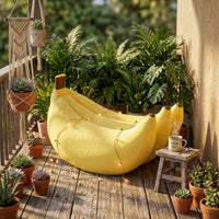 Banana Lounge Chair Decorative Banana Chair for Bedroom