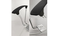 Chair Armrest Pad with Mounting Holes Fixed Office Chair Armrest Hardware Chrome Easy to Install for DIYers