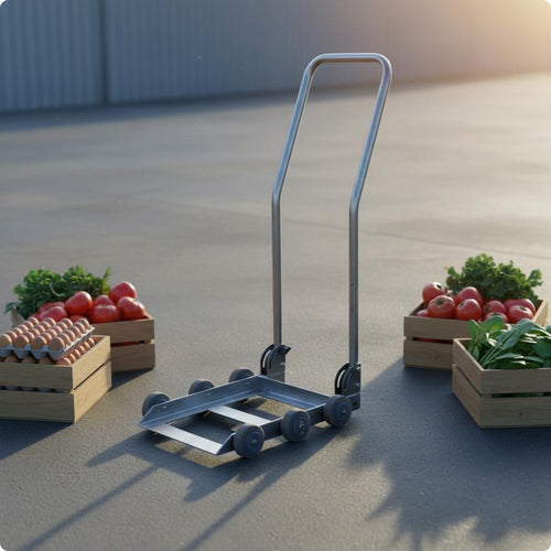 Fruit Vegetable Trolley Easy to Move Household Organizer Heavy-Duty