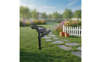 Outdoor Decorative Sign Cast Iron Garden Sign Metal Lawn Plaque Rust Resistant Yard Stake Vintage Ornament Suitable for Park Garden Home