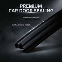 Car Door Edge Protector Soundproofing, Auto Interior Accessories Car Door Seal, B-Pillar Car Door Se - Image 2