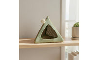 Hanging Bird Hut Chew Resistant Triangle Parrot Nest Breathable for Small Birds