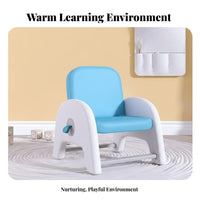 Toddler Desk and Chair Rounded Corners kids' Furniture Multi-Purpose for Parents