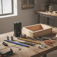 Pocket Hole Jig with Carpentry Pocket Hole Jig Easy-to-Use Tool for Woodworkers, Hobbyists