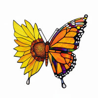 Winged Beauty Sun Bloom Suncatcher Nature Inspired Design Luna Moth Suncatcher