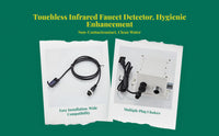Infrared detector Faucet, Automatic Hot & Cold Water blender, Touchless Control Box for Bathroom Sink