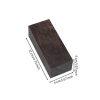 Ebonys Carving Slab Wood Blank Rough Sawn Carving Block with Sealed-Sealed Ends for Carvers, Woodworkers, Woodcraft