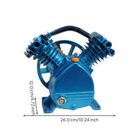 4-cylinder compressor head inflates tires fast