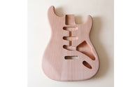 Pre-Routed S & T Guitar Body Personalizable Unfinished Guitar Body Custom for Luthier
