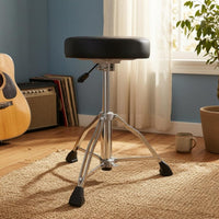 Drum Throne with Tripod Base   Adjustable Drum Throne Double Braced for Rehearsal Room