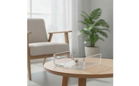 Acrylic Napkin Holder Minimalist Napkin Tray Decorative Tissue Dispenser for Dining Table