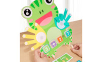 Educational Wooden Math Board with Clock Arithmetic Wooden Counting Board with Clock Preschool Manipulative Kindergarten for Preschoolers