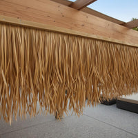 Tiki Hut Grass Roof Realistic Appearance Tiki Hut Thatch Weatherproof for Garden