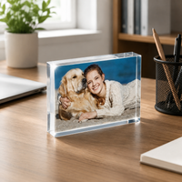 Magnet Photo Frame, Clear, 10mm Thick, Desktop, Freestanding, Photo Frame, Wedding, Family Photo, Gift