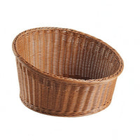 Oval Rattan Basket Handwoven House Storage Ventilated