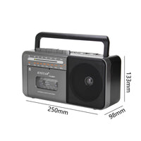 Built-in Handle Radio Cassette Recorder Tabletop Portable Cassette Recorder 220V