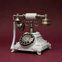 Antique Rotary Phone Plug and Play Vintage Telephone
