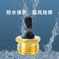 Lead-Free Brass Air Nozzle for RV Winterizing