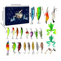 Surprise Fishing Blind Box Sharp Hooks Lure Gift Box High Quality Fishing Lure Set Lifelike for Beginners, Anglers