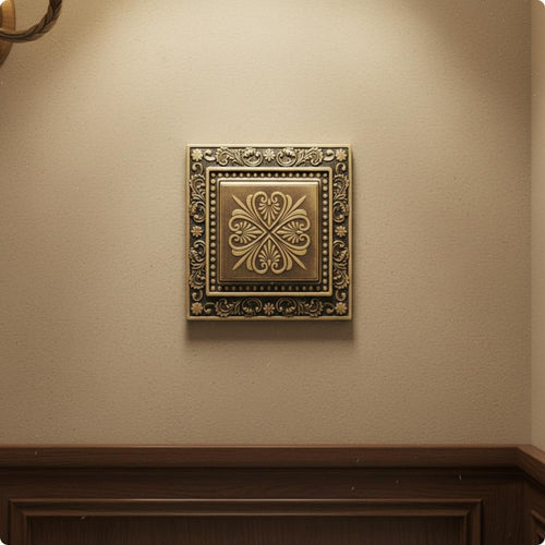 UK 13A Socket Panel Patterned Wall Switch Cover Lightweight Electrical Socket Plate