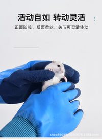 手部手套仓鼠用品儿童小宠物抓伤实验室鹦鹉撕咬动物防护多用途