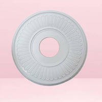 Ceiling Medallion French Design PU Ceiling Plate Elegant Design for Living Room