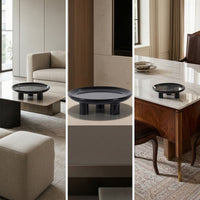 Marble Tray with Feet Low-Profile Marble Footed Tray Polished for Dining Table, Countertop