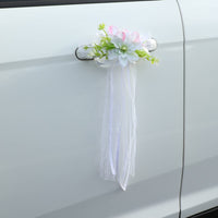 Wedding Car Floral Arrangement Kit Elegant Look Wedding Car Flowers Romantic