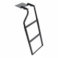 Pickup Truck tailgates Ladder Anti-Slip Retractable tailgates Ladder Adjustable Height Foldable Truck Bed Step for Worksite, Camping
