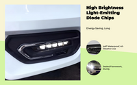 Waterproof LED DRL, sunlight visible