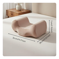 Anti Side Sleeping Pillow Slow Responsive Supine Sleeper Posture Pillow Super Soft Cover