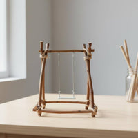 Wooden Swing Model Lightweight Decor Piece Lifelike for Window Display