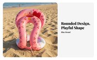 Inflatable Swim Buoyant Circle With | PVC Material, Inflatable Seat Floatage, for aquatic play