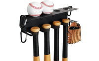 baseballs rod Wall Mount Space Saving Wall Mount baseballs rod Holder Easy to Install Dugout Organizer Rack for Coaches, Sports Fans, Garage