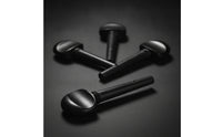 4 Pieces Cello Tuning Pegs with Pre-Drilled Holes Full-Size Ebonys Cello Pegs  Parts for Luthier