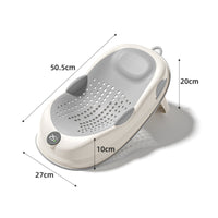 Newborn Bath Support Easy to Clean Baby Bath Seat Compact for Newborns